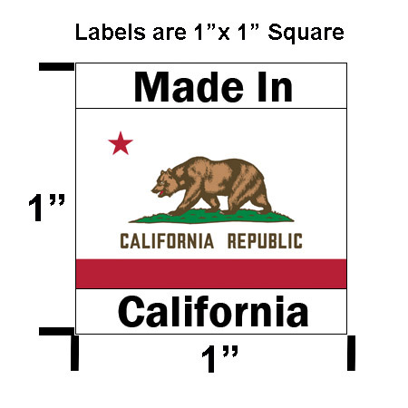 1x1 label