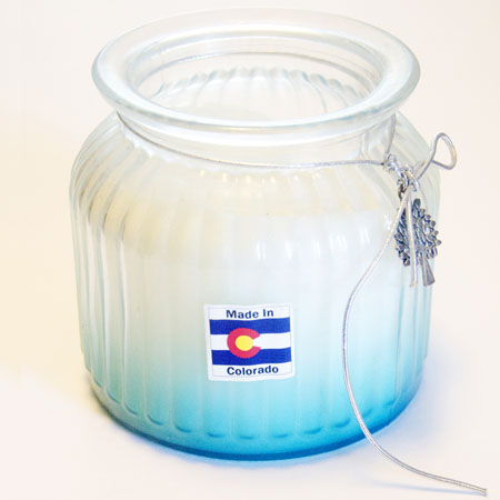 label on candle