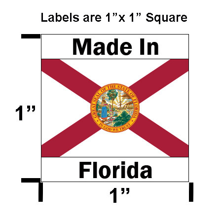 1x1 label