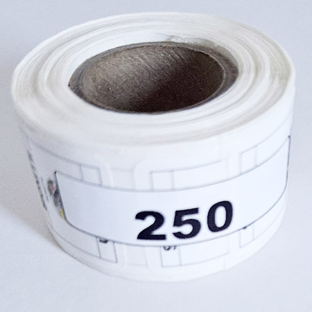 250 per roll