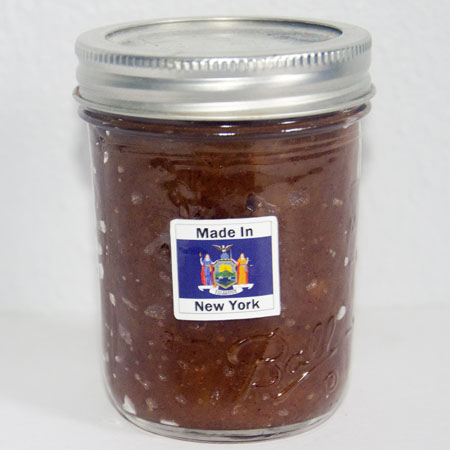 New York Label on Jam