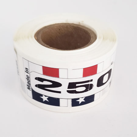 250 per roll